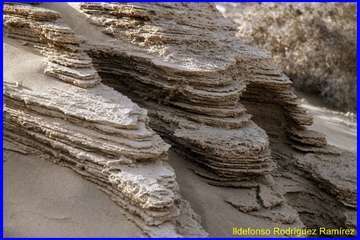Las coladas de la costa sur de Telde datan de hace 3,8 millones de años (Foto Ildefonso Rodríguez)